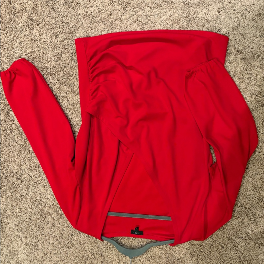 Talbots Bold Red Top